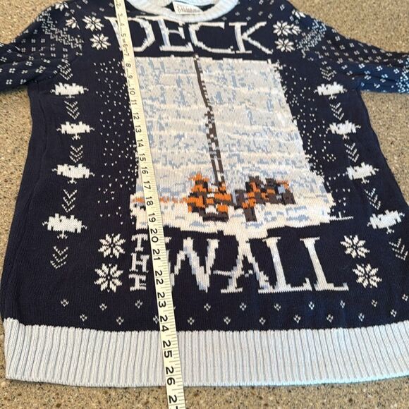 GAME OF THRONES Christmas Ugly Sweater Deck The Wall - Picture 3 of 8